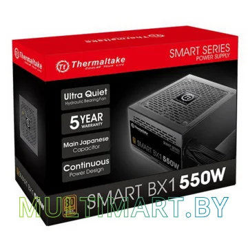 Блок питания Thermaltake Smart BX1 550W (PS-SPD-0550NNSABE-1) картинка 6